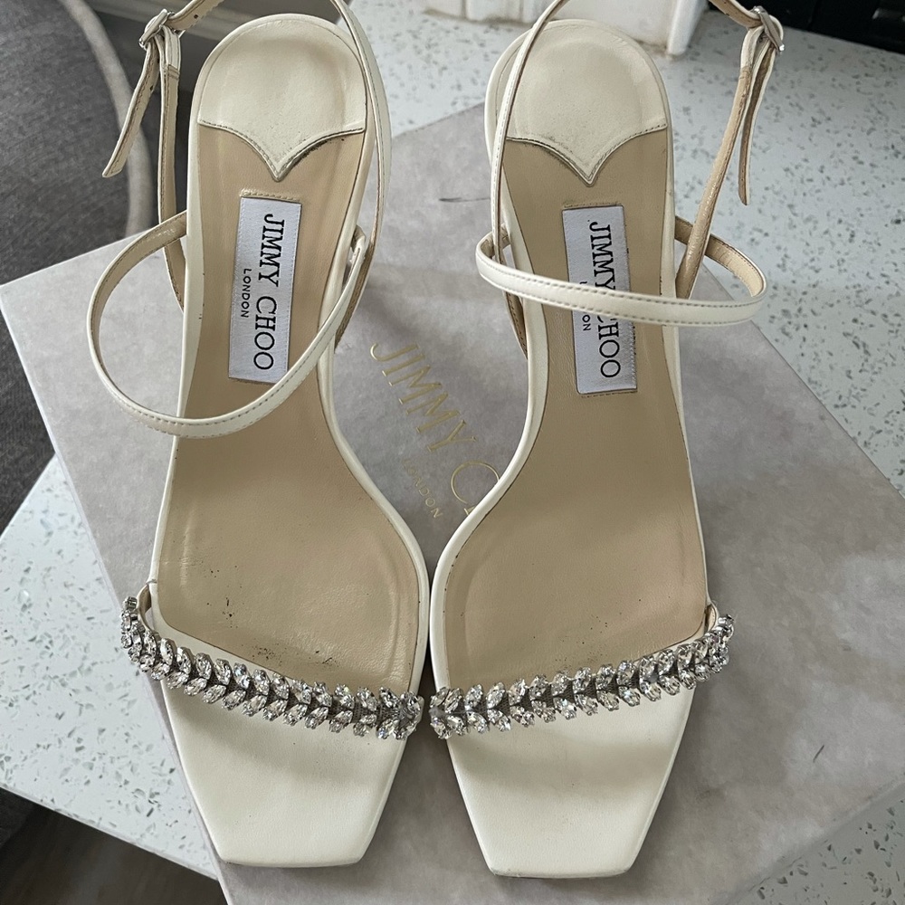 Jimmy Choo 85 Meira Sandal Size 10 US (runs small)